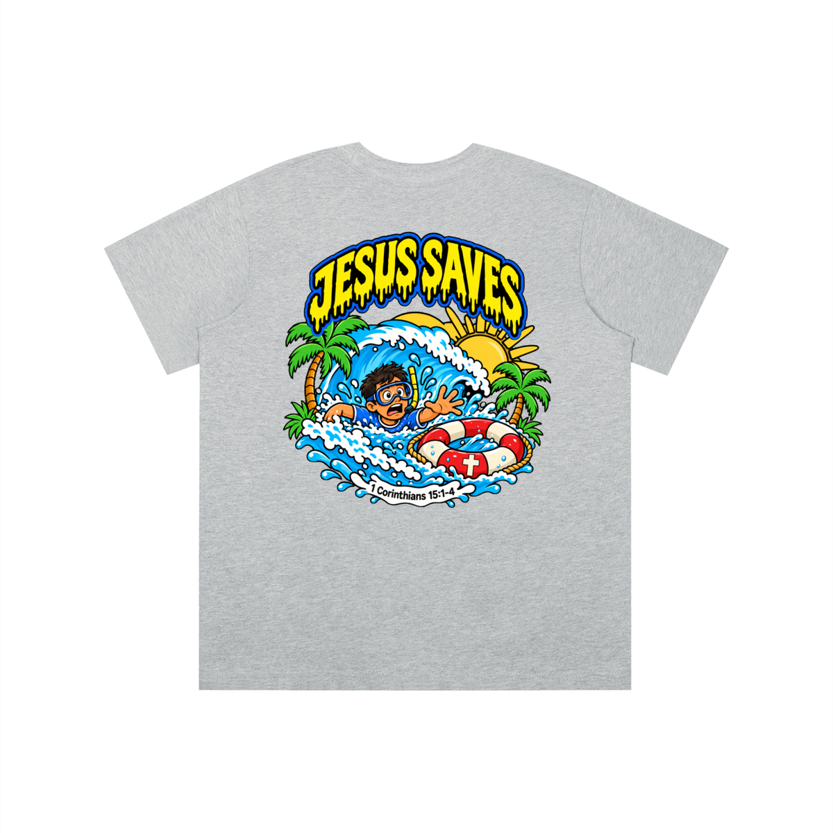 Jesus saves youth T-shirt