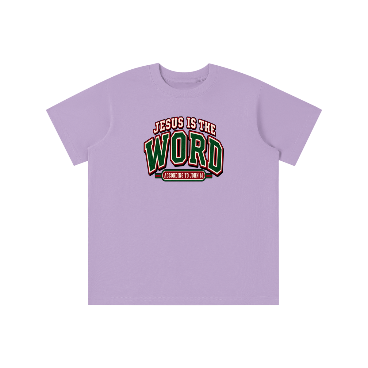 JESUS IS THE WORD ACCORDING TO JOHN 1:1 youth T-shirt