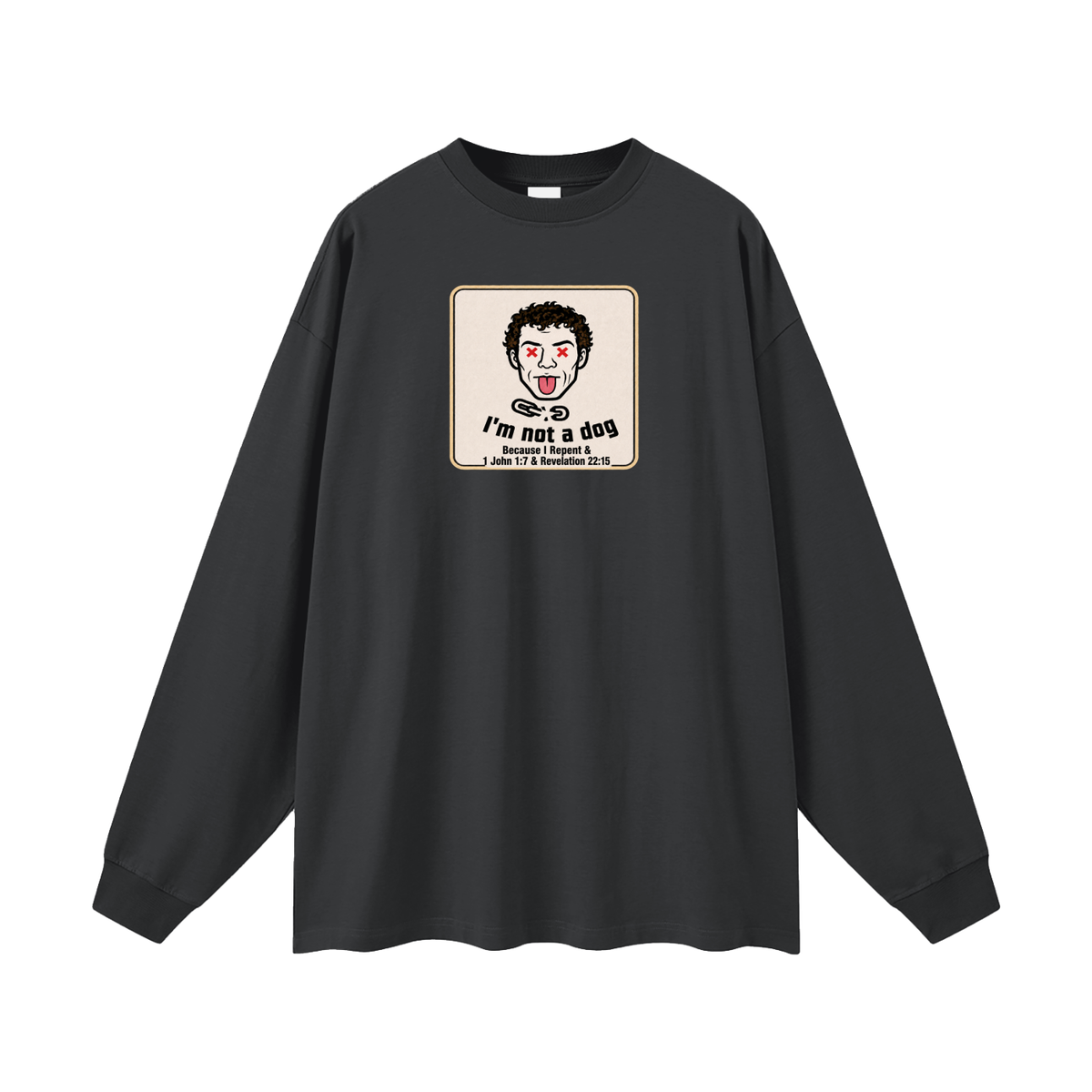 Oversized Unisex Long Sleeve T-Shirt