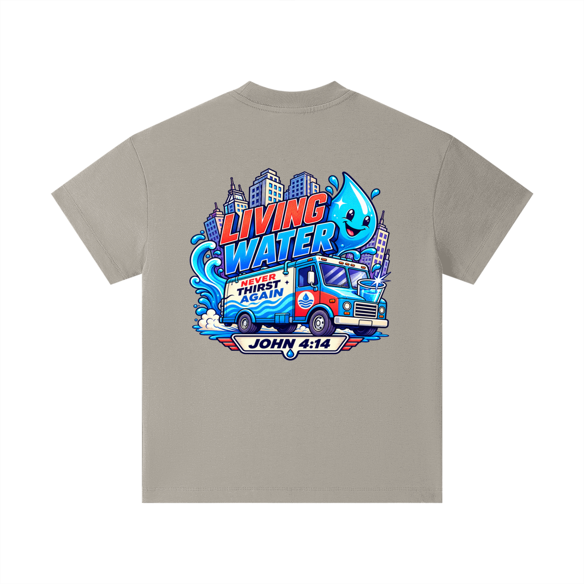 Living Water Never Thirst again Kids T-Shirt