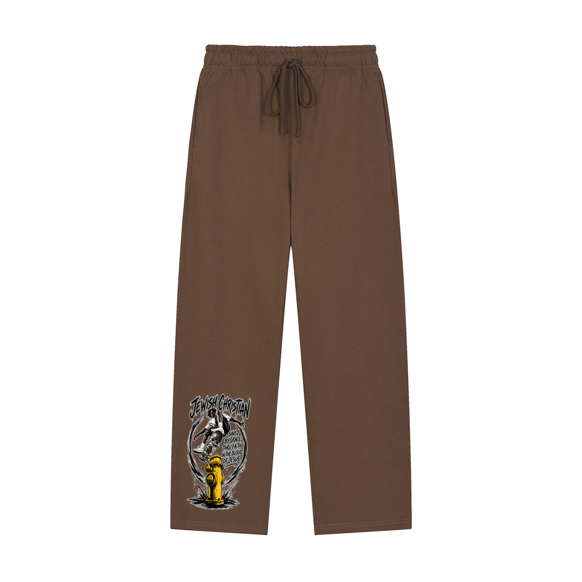 JEWISH CHRISTIAN SAVED BY GRACE THRU FAITH IN THE BLOOD OF JESUS Sweatpants