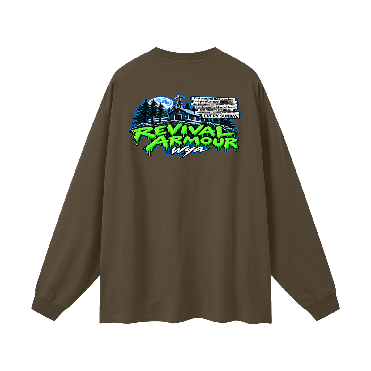 REVIVAL ARMOUR wya Long Sleeve T-Shirt