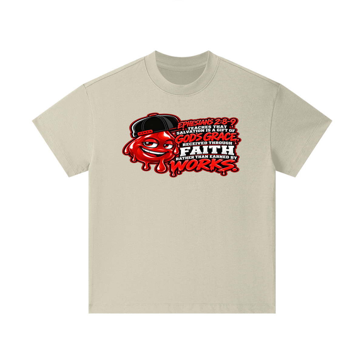 Ephesians 2:8-9 inspired Kids T-Shirt
