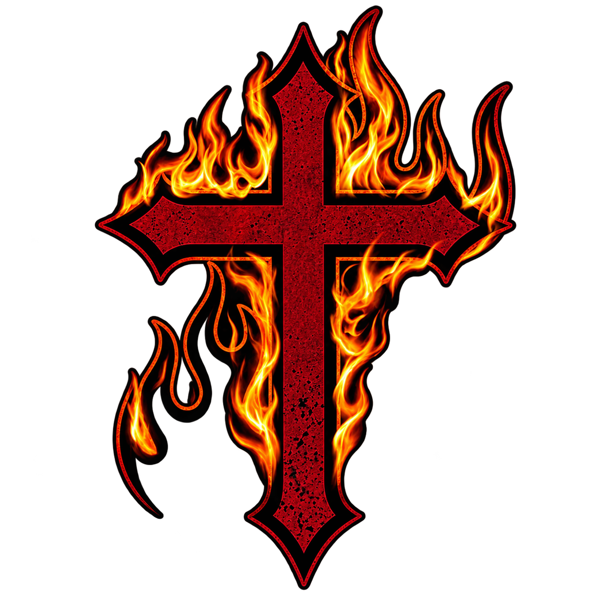 EARTHLY RUST & FIRE HEAVEN & HELL ARE REAL PLACES Hoodie