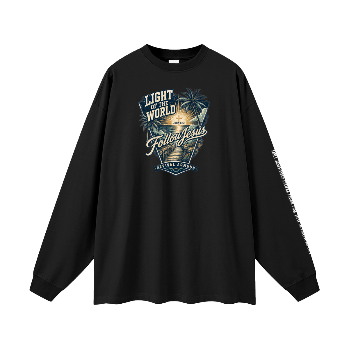Oversized Unisex Long Sleeve T-Shirt