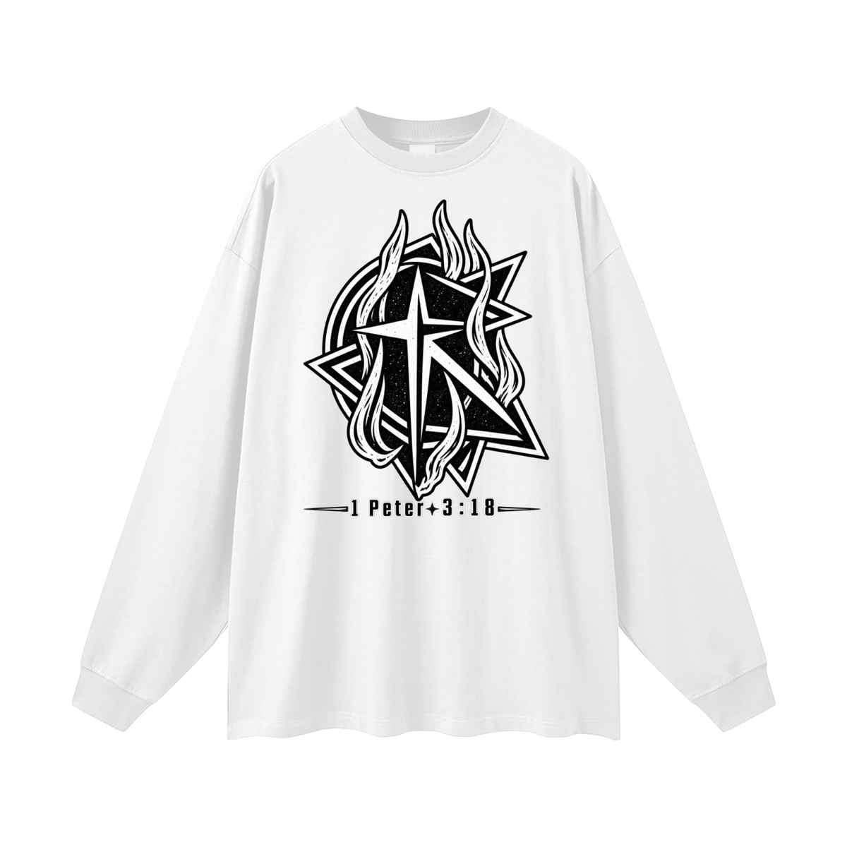 1 Peter 3:18 Long Sleeve T-Shirt