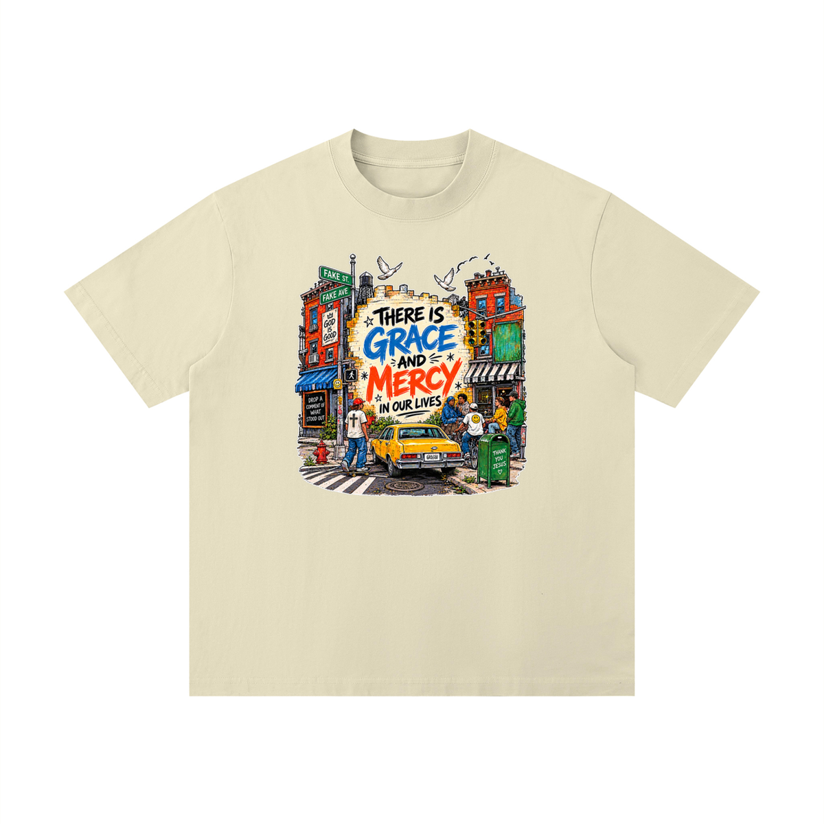 THERE IS GRACE AND MERCY IN OUR LIVES THANK YOU JESUS T-Shirt