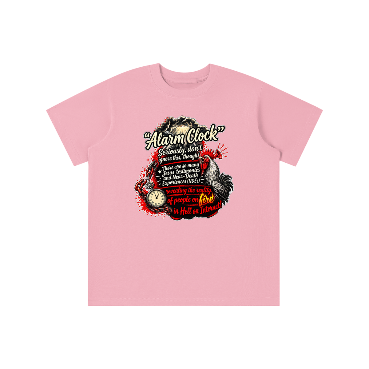 "ALARM CLOCK" youth T-shirt