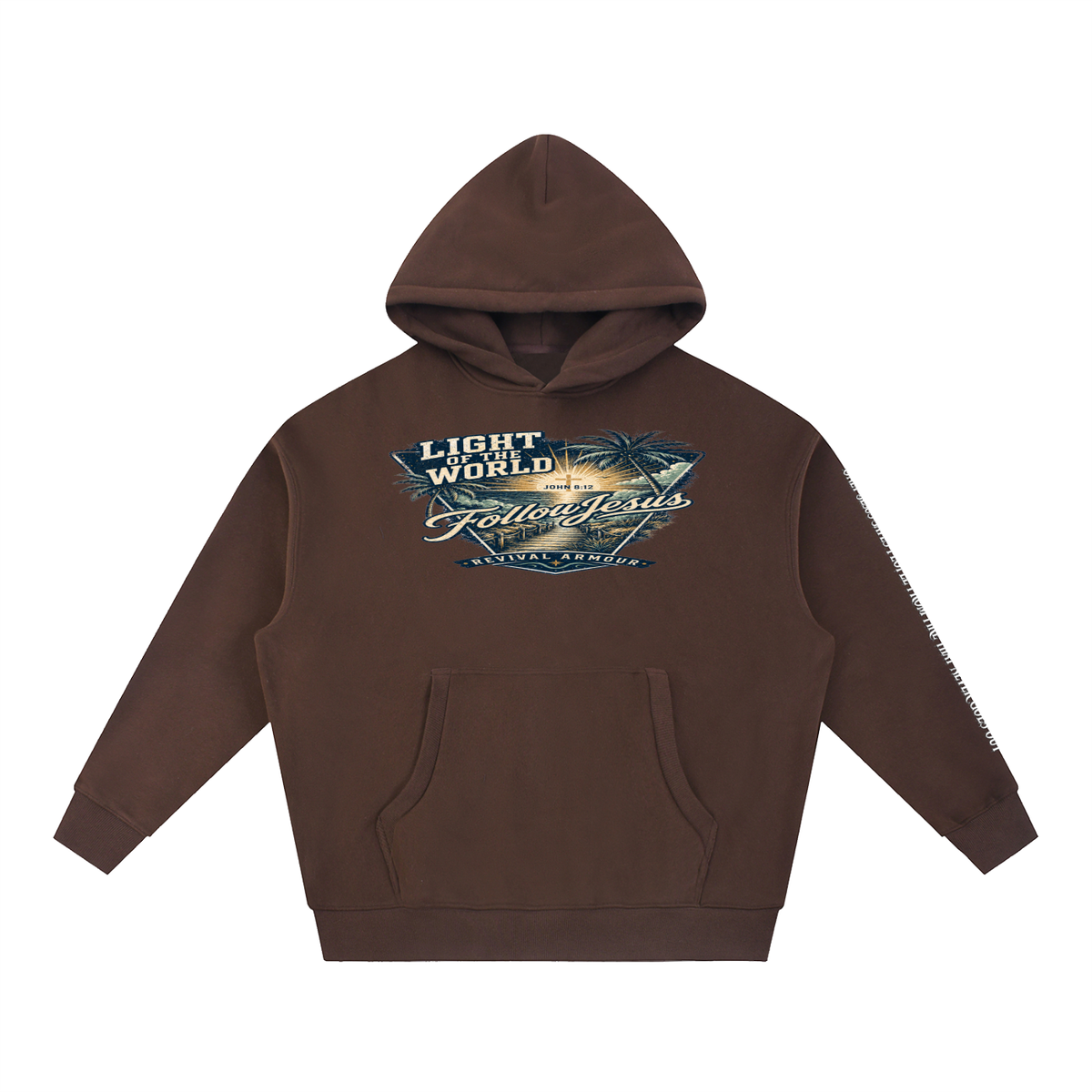 Light of the World Follow Jesus Hoodie