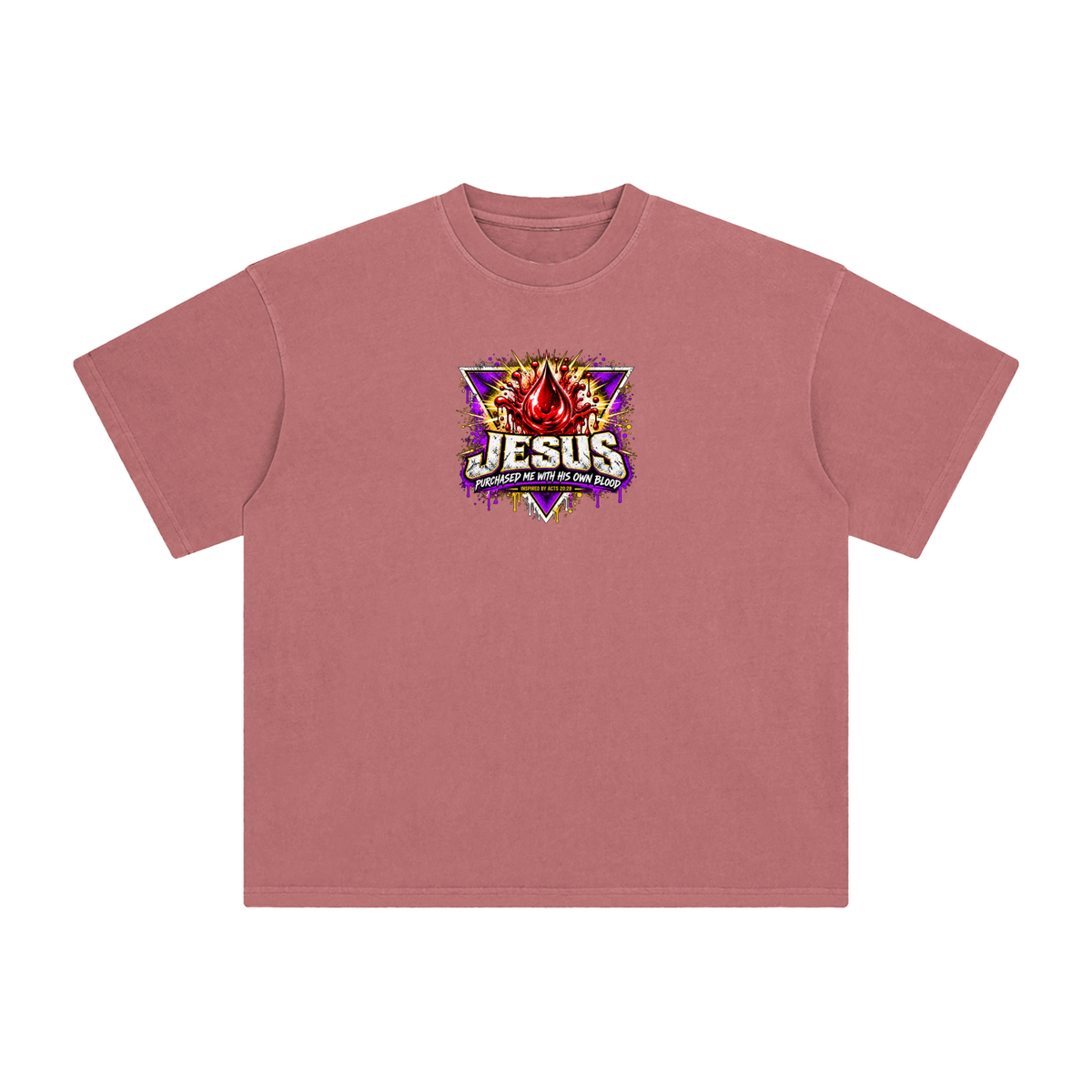 JESUS PURCHASED ME WITH HIS OWN BLOOD INSPIRED BY ACTS 20:28 T-Shirt