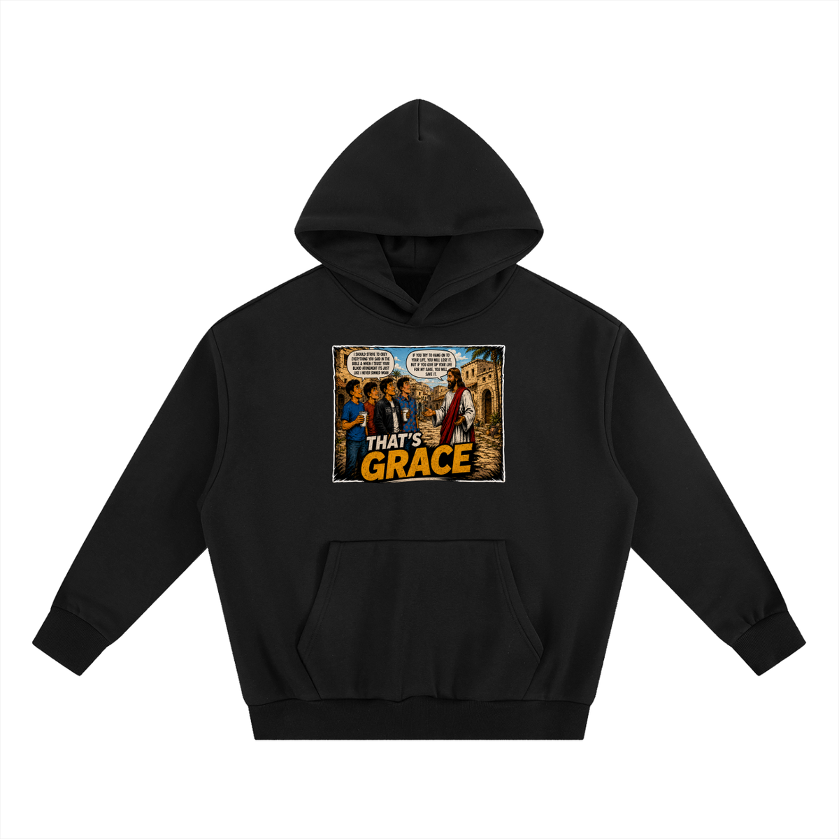 Matthew 16:25 NLT Hoodie