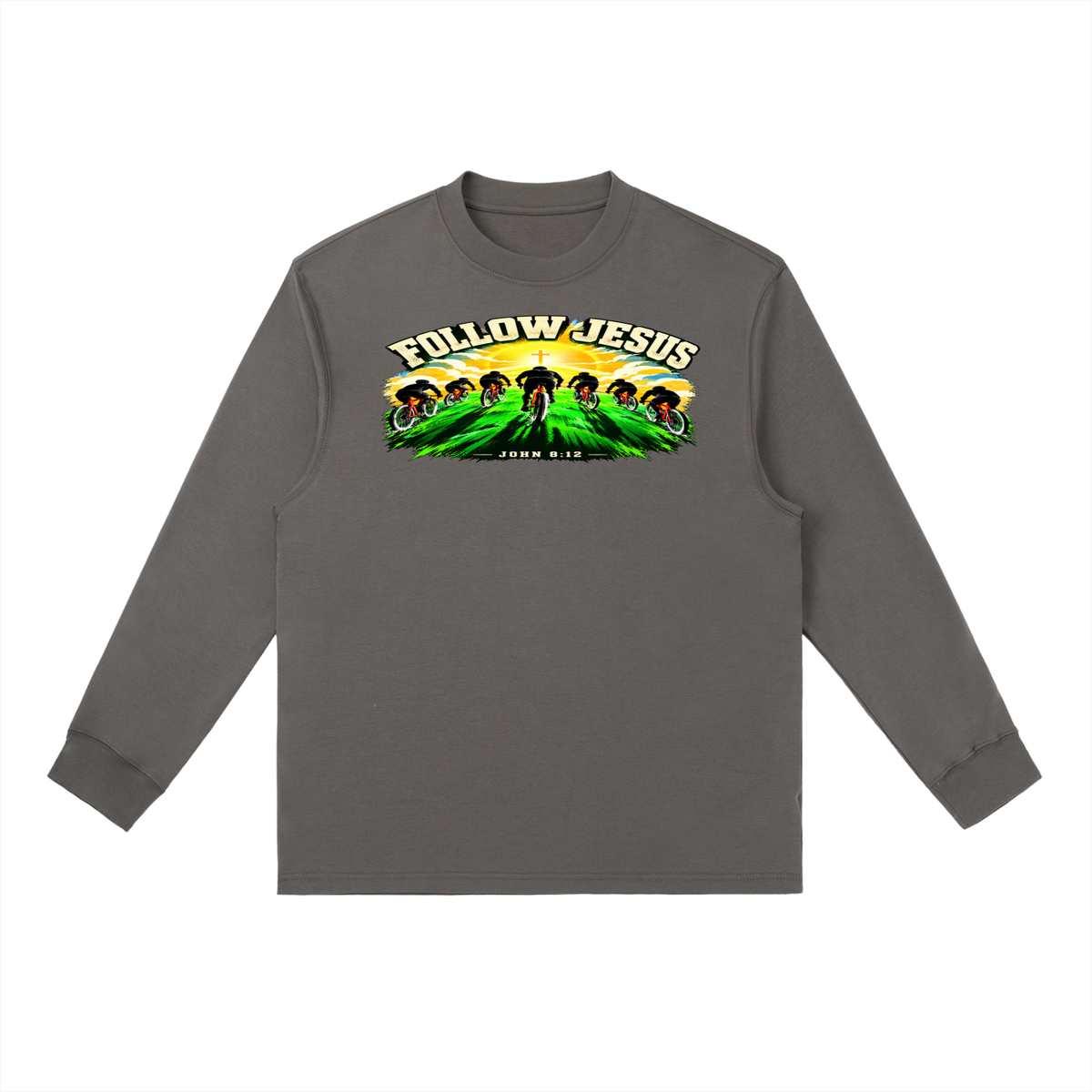 Follow Jesus Long-Sleeve T-Shirt