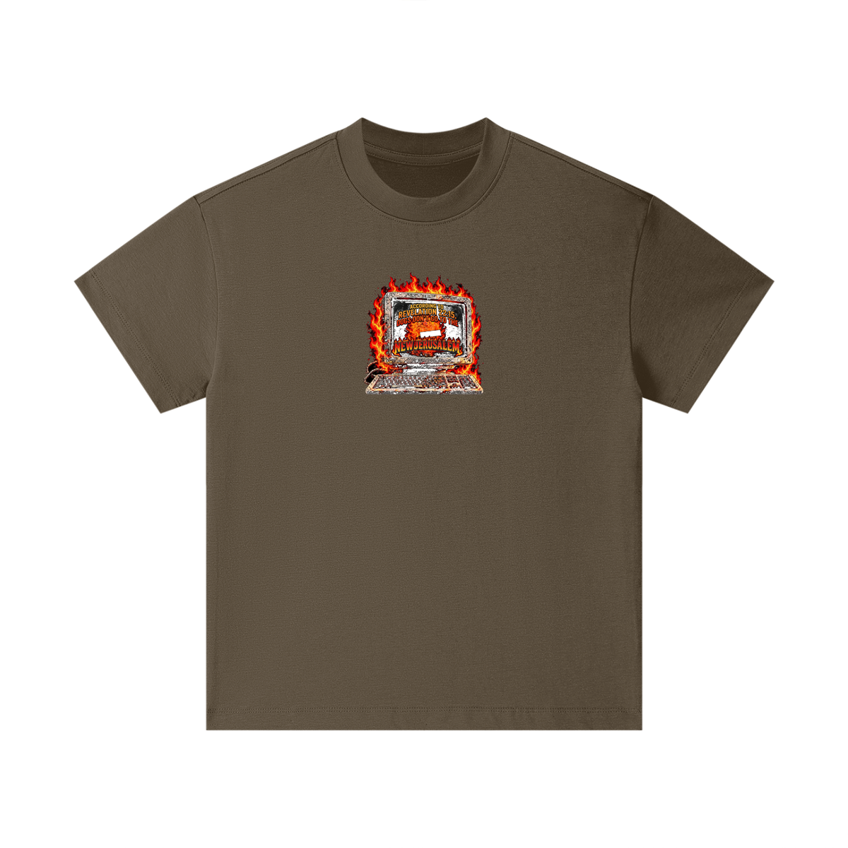 ACCORDING TO REVELATION 22:15, DOGS DON'T GO TO THE NEW JERUSALEM Kids T-Shirt