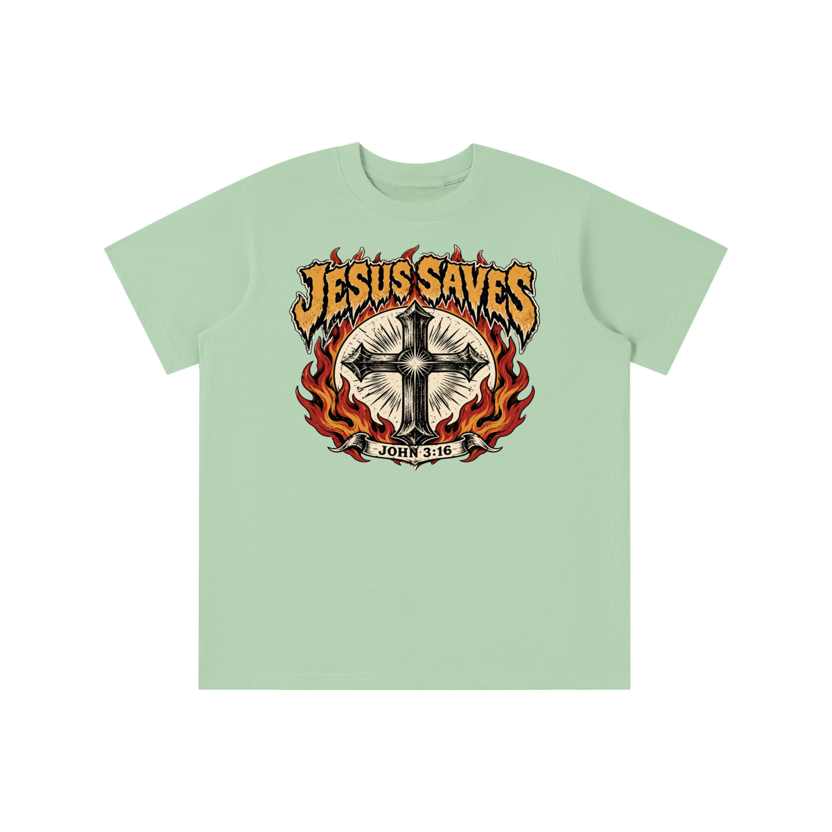 Jesus saves youth T-shirt