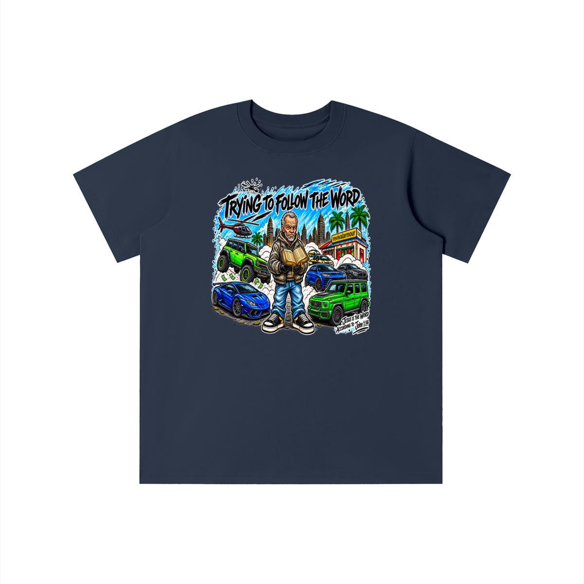 TRYING TO FOLLOW THE WORD youth T-shirt