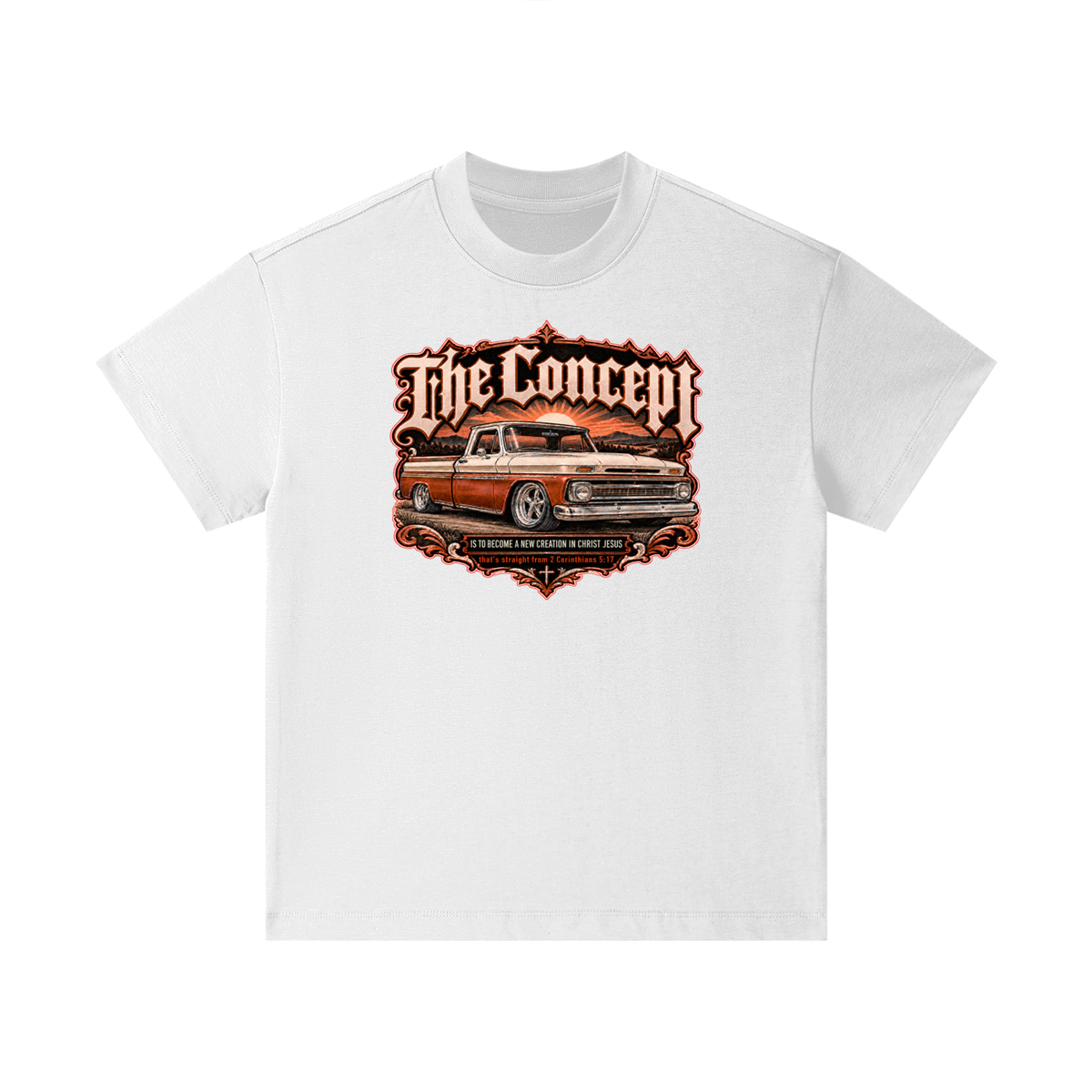 The Concept IS TO BECOME A NEW CREATION IN CHRIST JESUS that's straight from 2 Corinthians 5:17 Kids T-Shirt