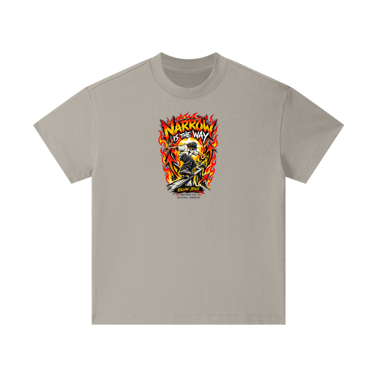 NARROW IS THE WAY Kids T-Shirt