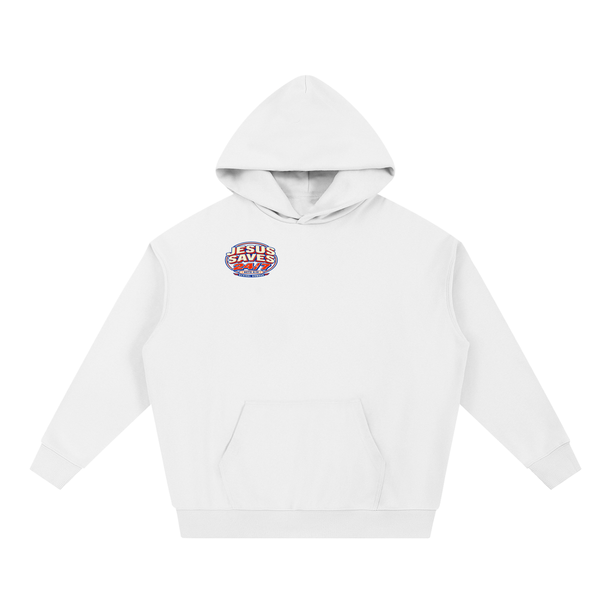Jesus saves 24/7 Hoodie