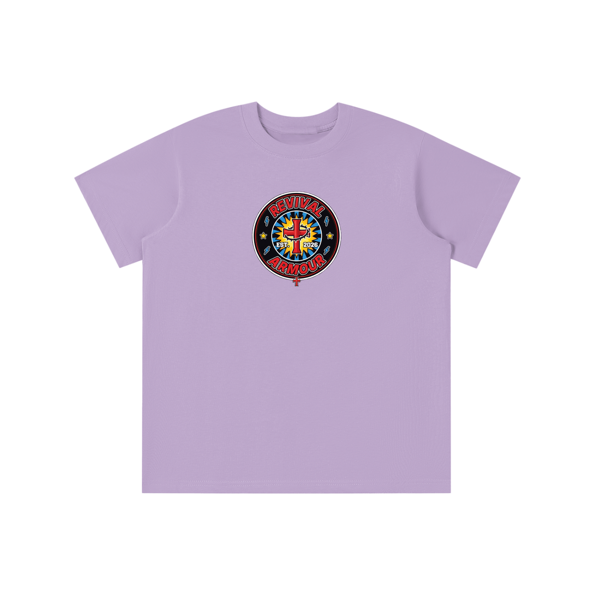 REVIVAL EST. 2026 ARMOUR JESUS DIED FOR OUR SINS youth T-shirt