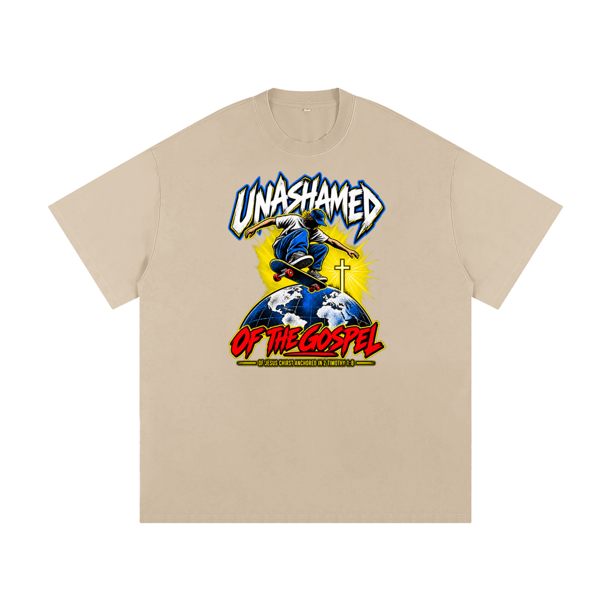 UNASHAMED OF THE GOPEL OF JESUS CHIRST ANCHORED IN 2 TIMOTHY 1:8 T-Shirt