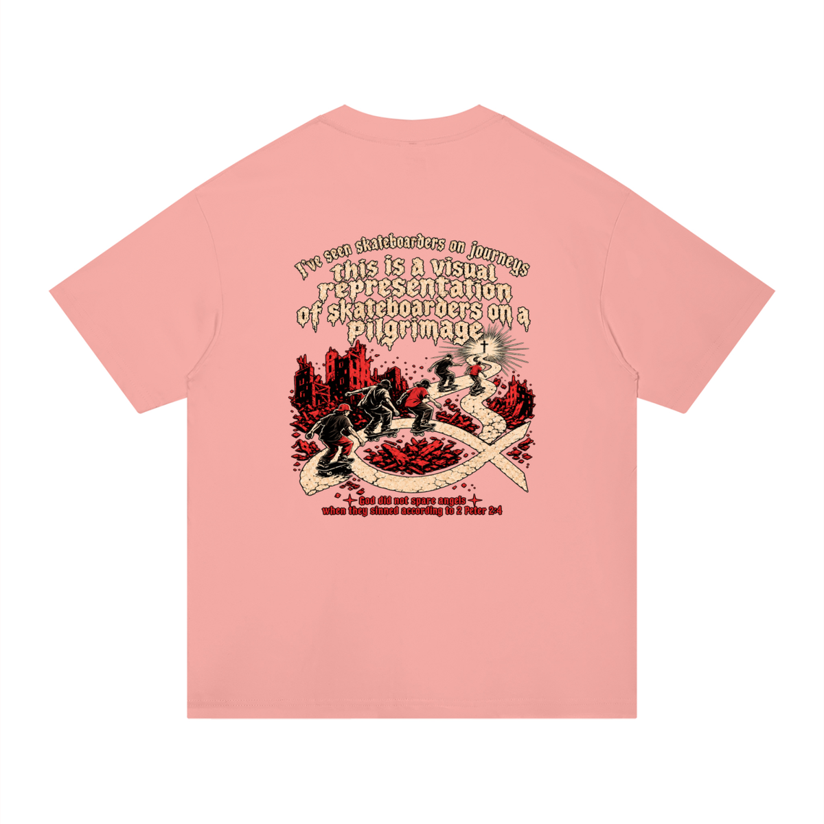 skateboarders on a pilgrimage T-Shirt