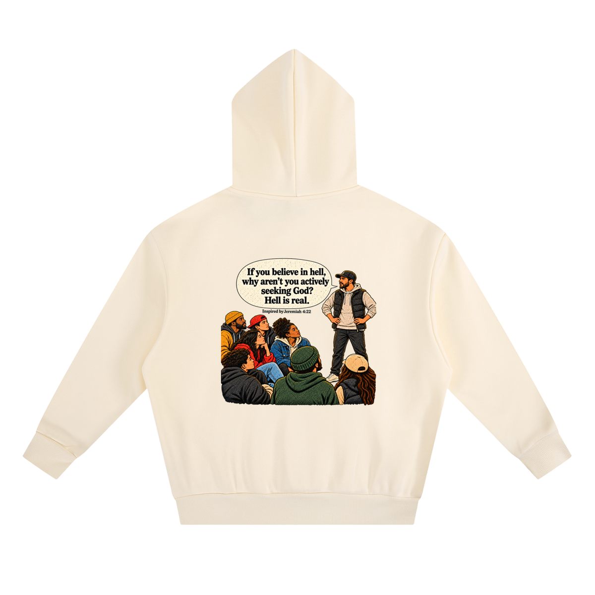 HELL IS NOT DOPE Hoodie