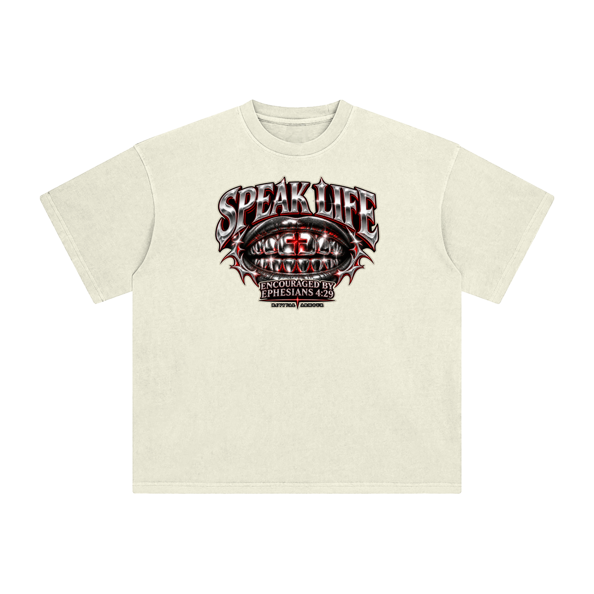 SPEAK LIFE ENCOURAGED BY EPHESIANS 4:29 T-Shirt