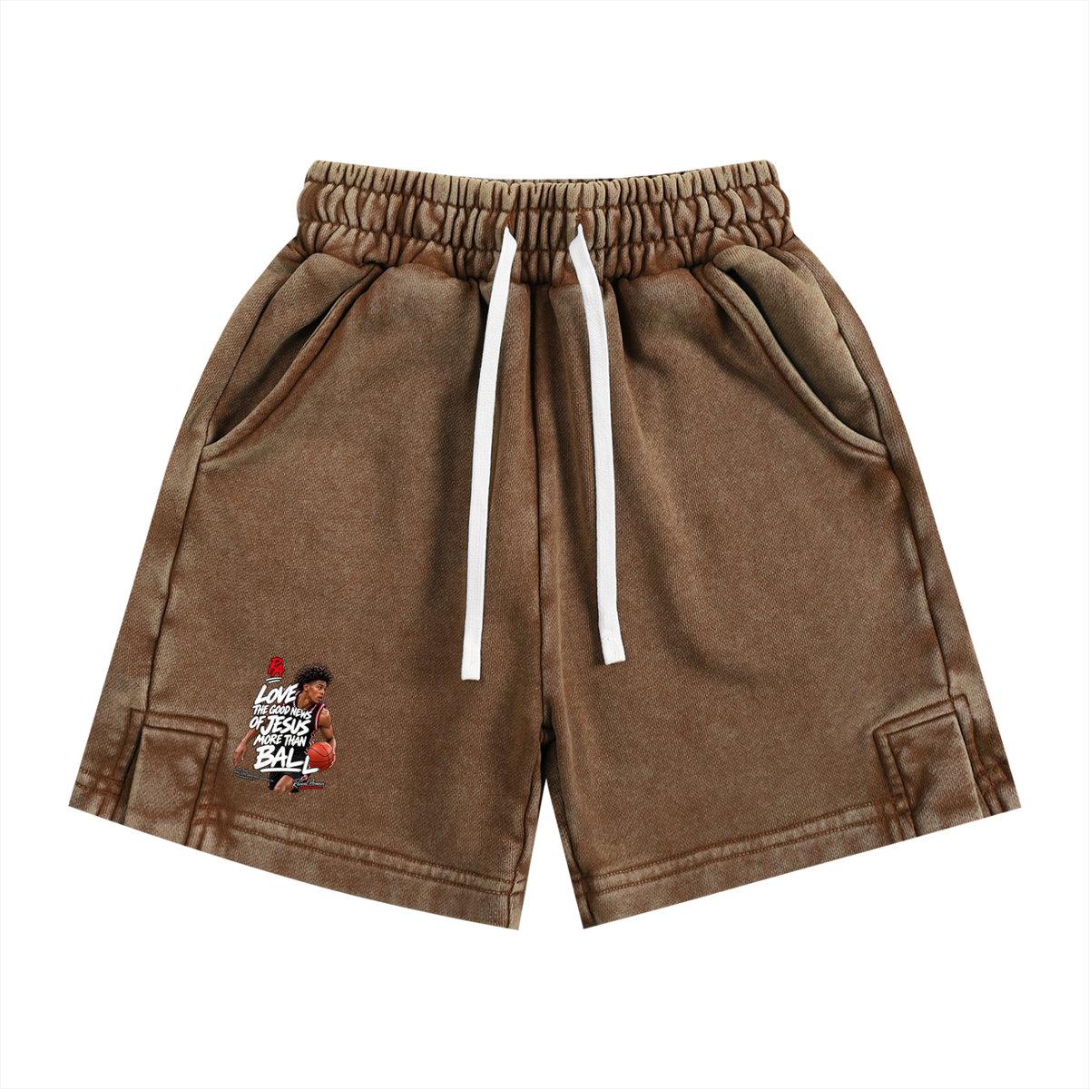 LOVE THE GOOD NEWS OF JESUS MORE THAN BALL Kids' Shorts