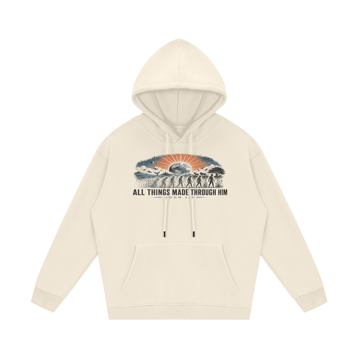 All things made through him Hoodie