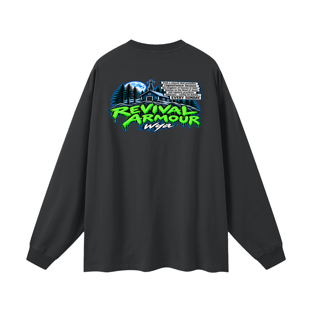 REVIVAL ARMOUR wya Long Sleeve T-Shirt