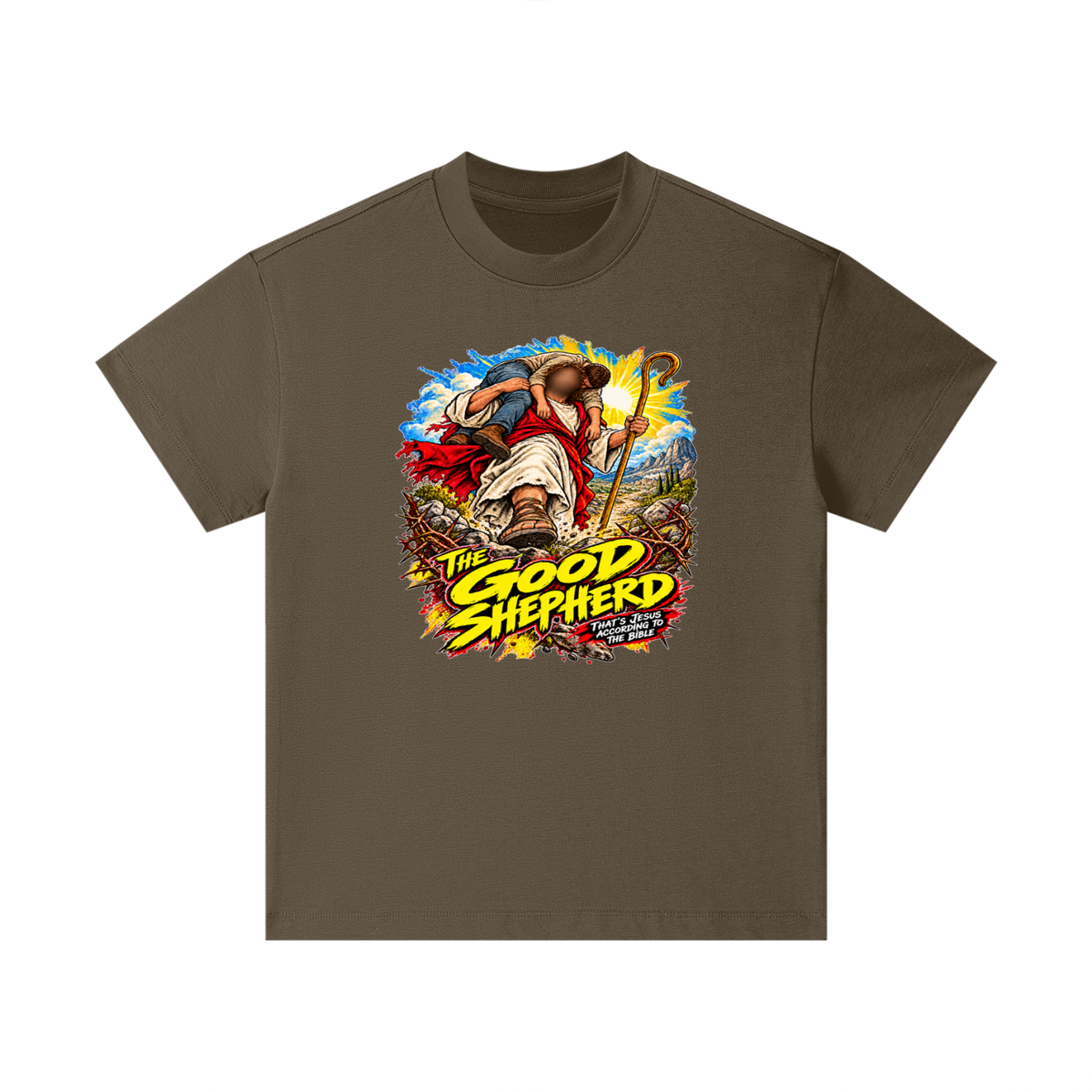 THE GOOD SHEPHERD THAT'S JESUS ACCORDiNG TO THE BiBLE Kids T-Shirt