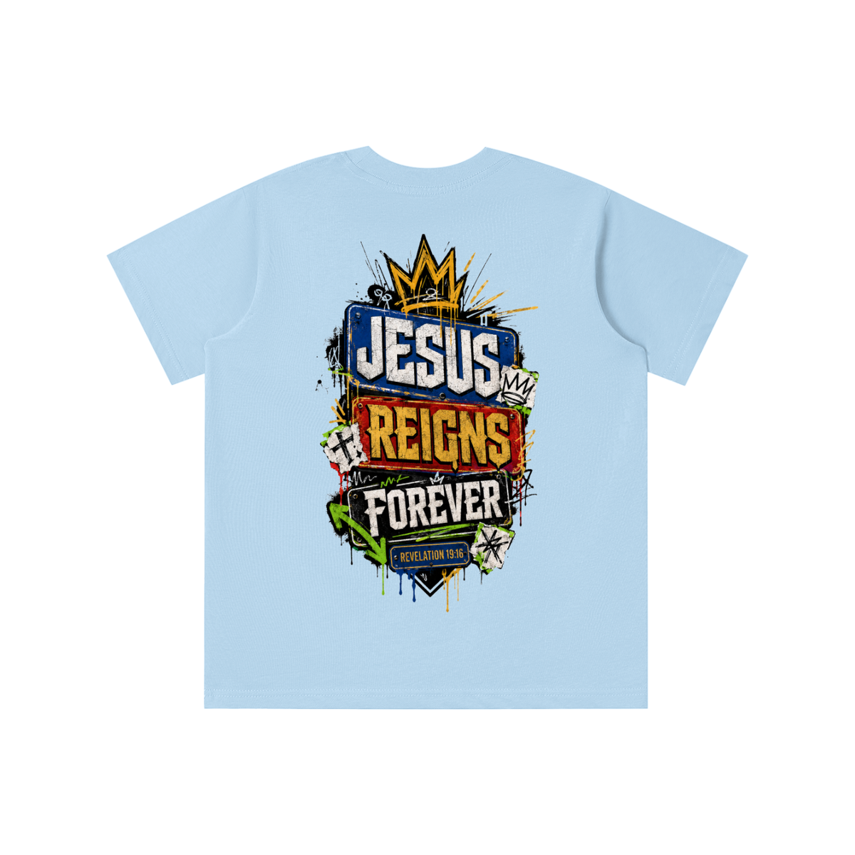 Jesus Reigns Forever youth T-shirt