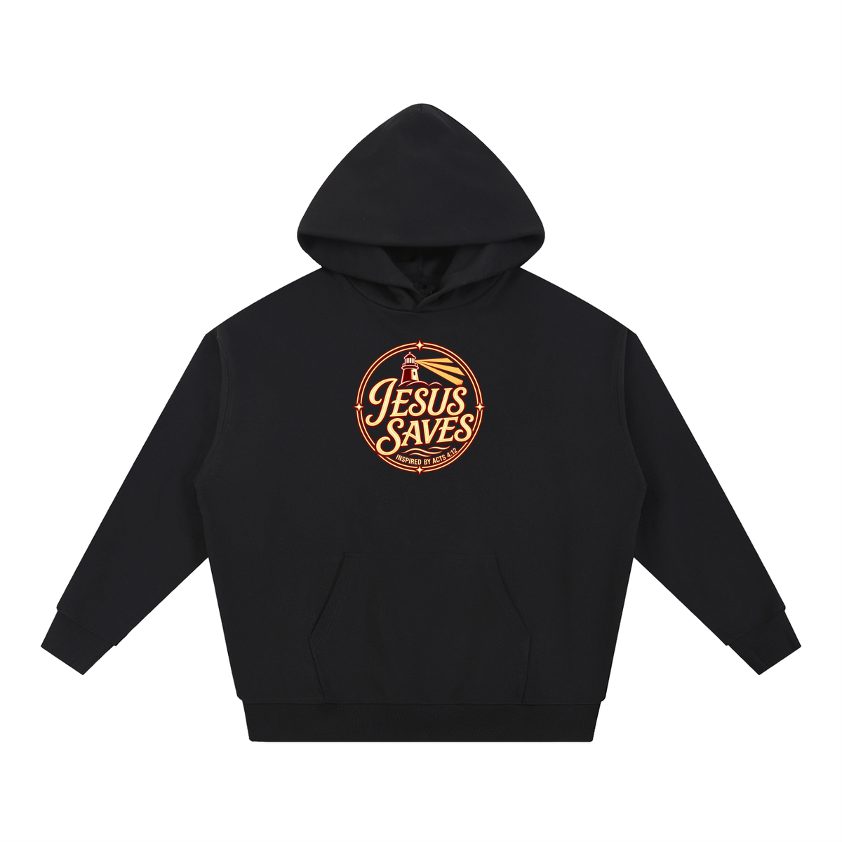 JESUS SAVES INSPIRED BY ACTS 4:12 Hoodie