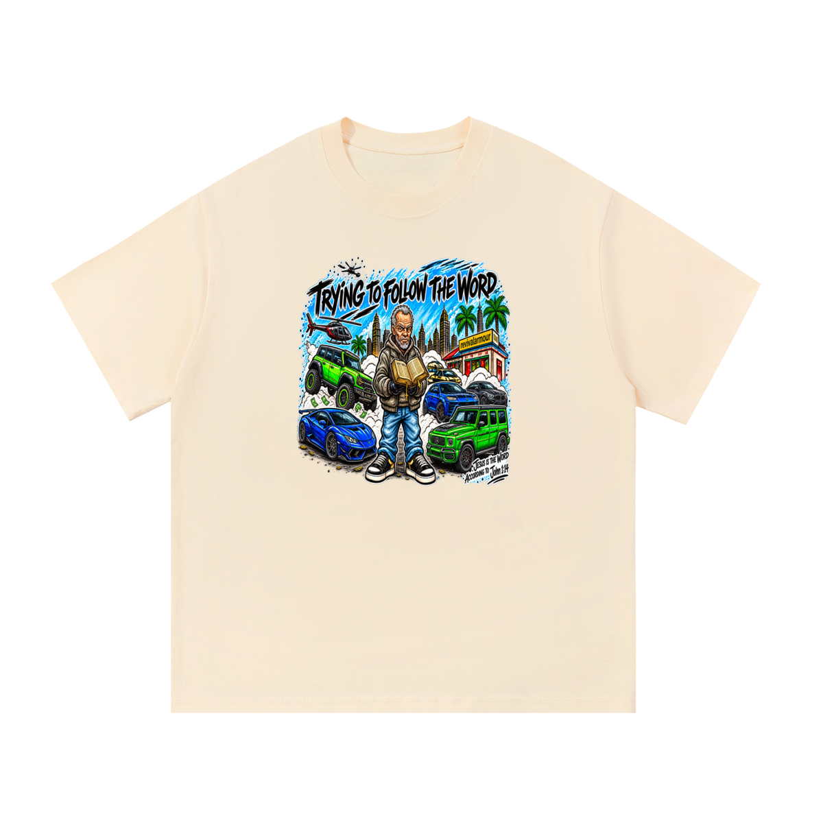 TRYING TO FOLLOW THE WORD T-Shirt