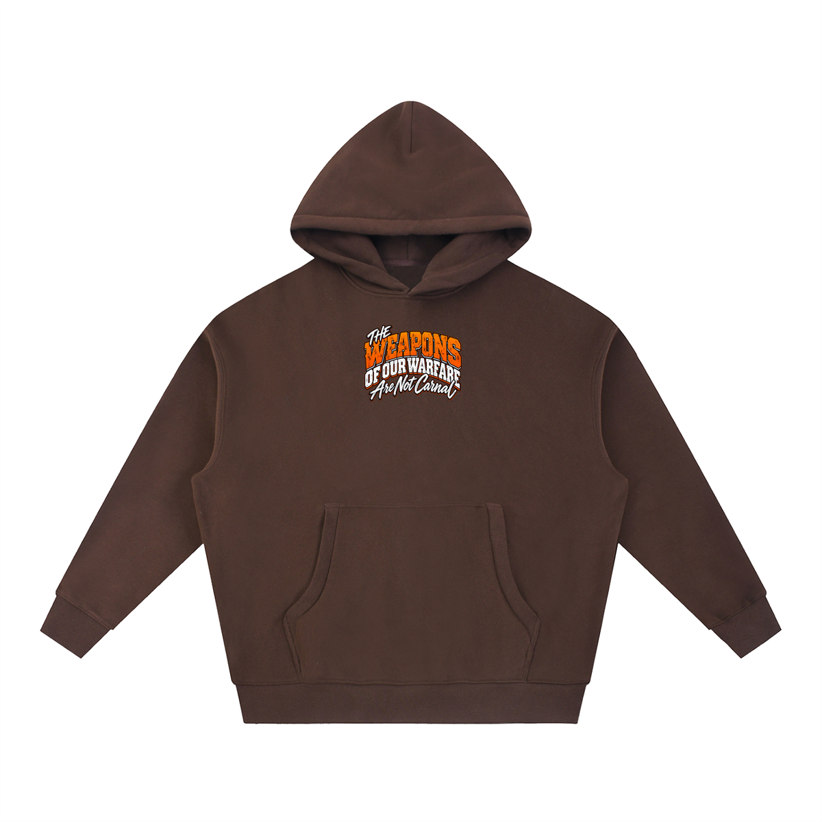 THE WEAPONS OF OUR WARFARE ARE NOT CARNAL HE IS COMMANDING EVIL SPIRITS TO LEAVE IN THE NAME OF JESUS - LUKE 10:19 - Hoodie