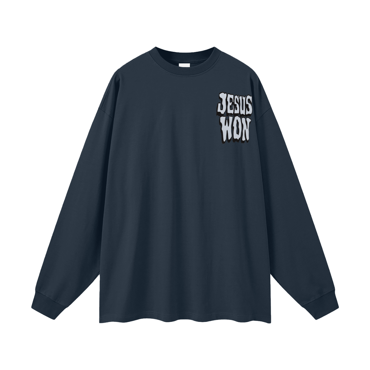 GOOD NEWS JESUS WON Long Sleeve T-Shirt