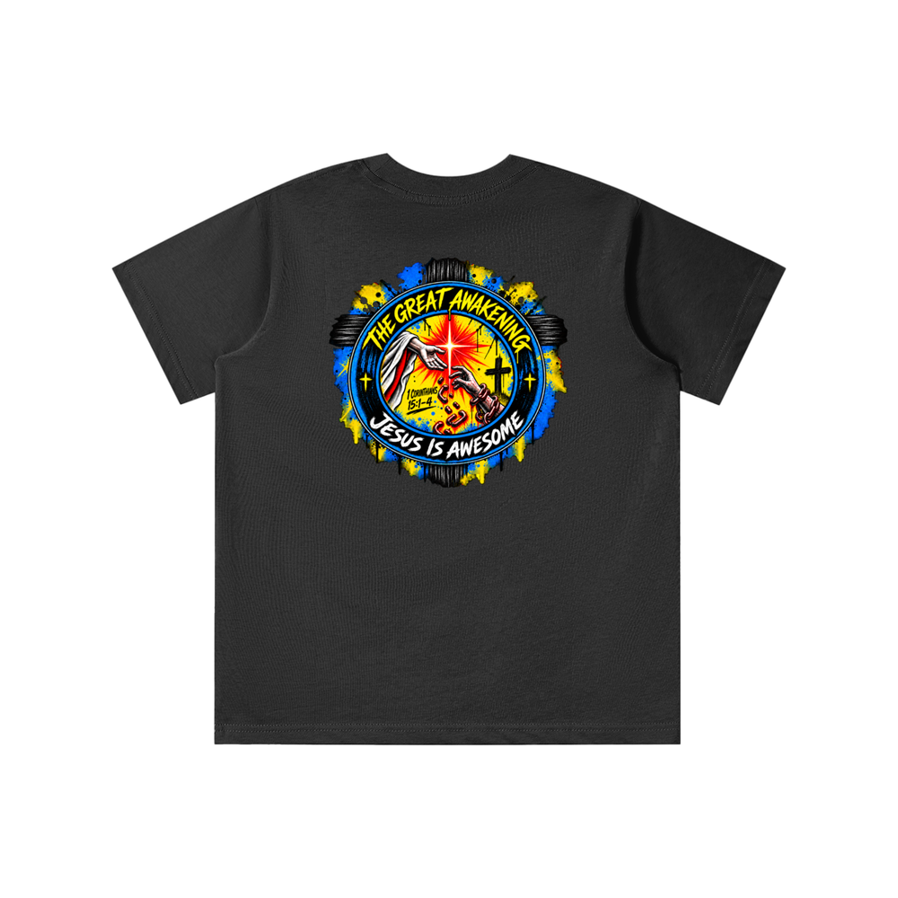THE GREAT AWAKENING JESUS IS AWESOME youth T-shirt