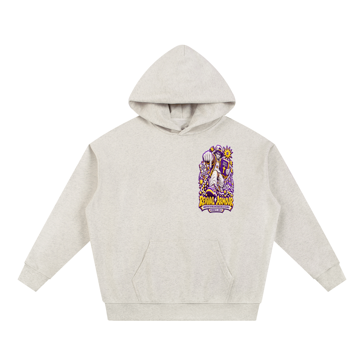 GREATER THAT IS HE WHO IS IN ME THAN WHO IS IN THE WORLD ACCORDING TO 1 JOHN 4:4 Hoodie