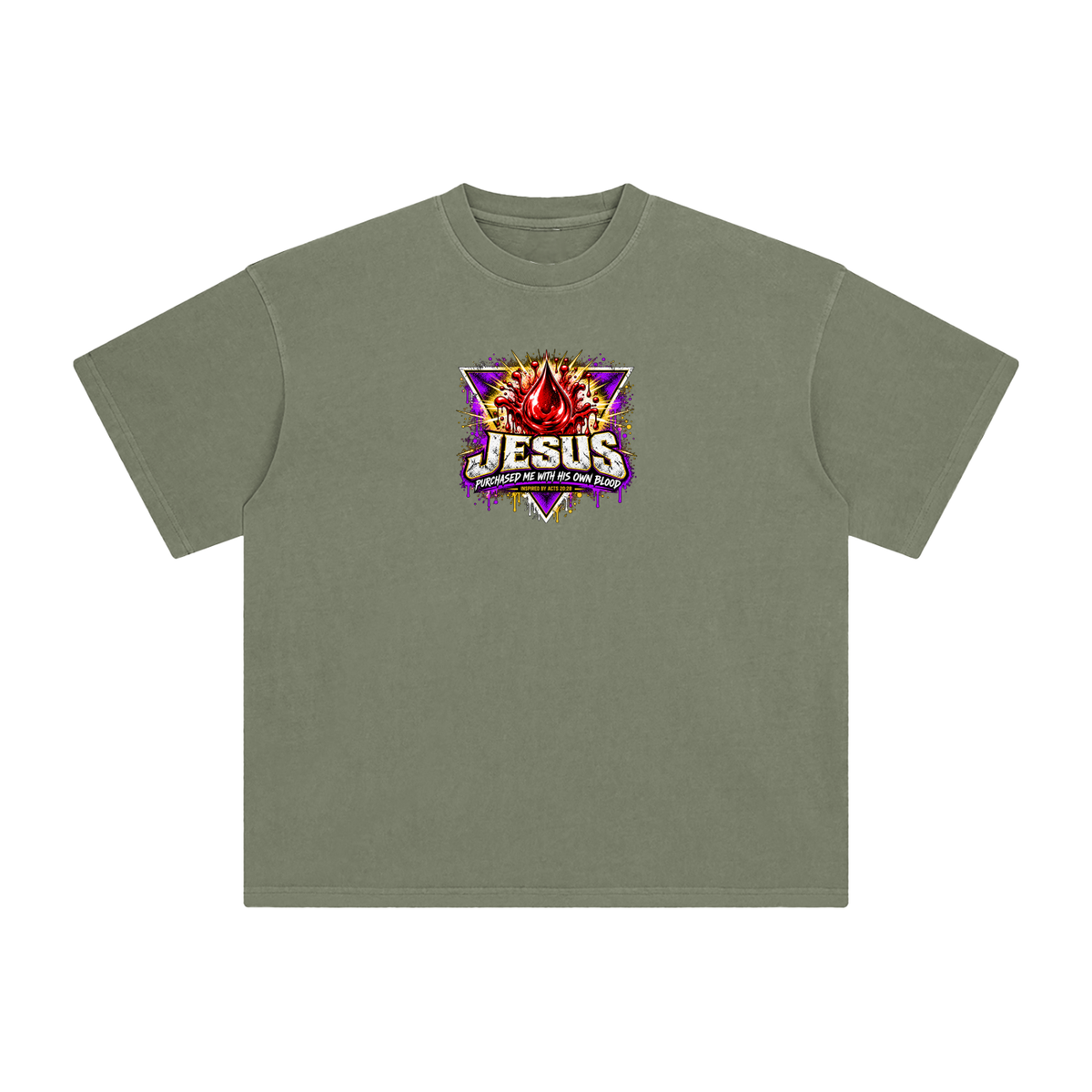 JESUS PURCHASED ME WITH HIS OWN BLOOD INSPIRED BY ACTS 20:28 T-Shirt
