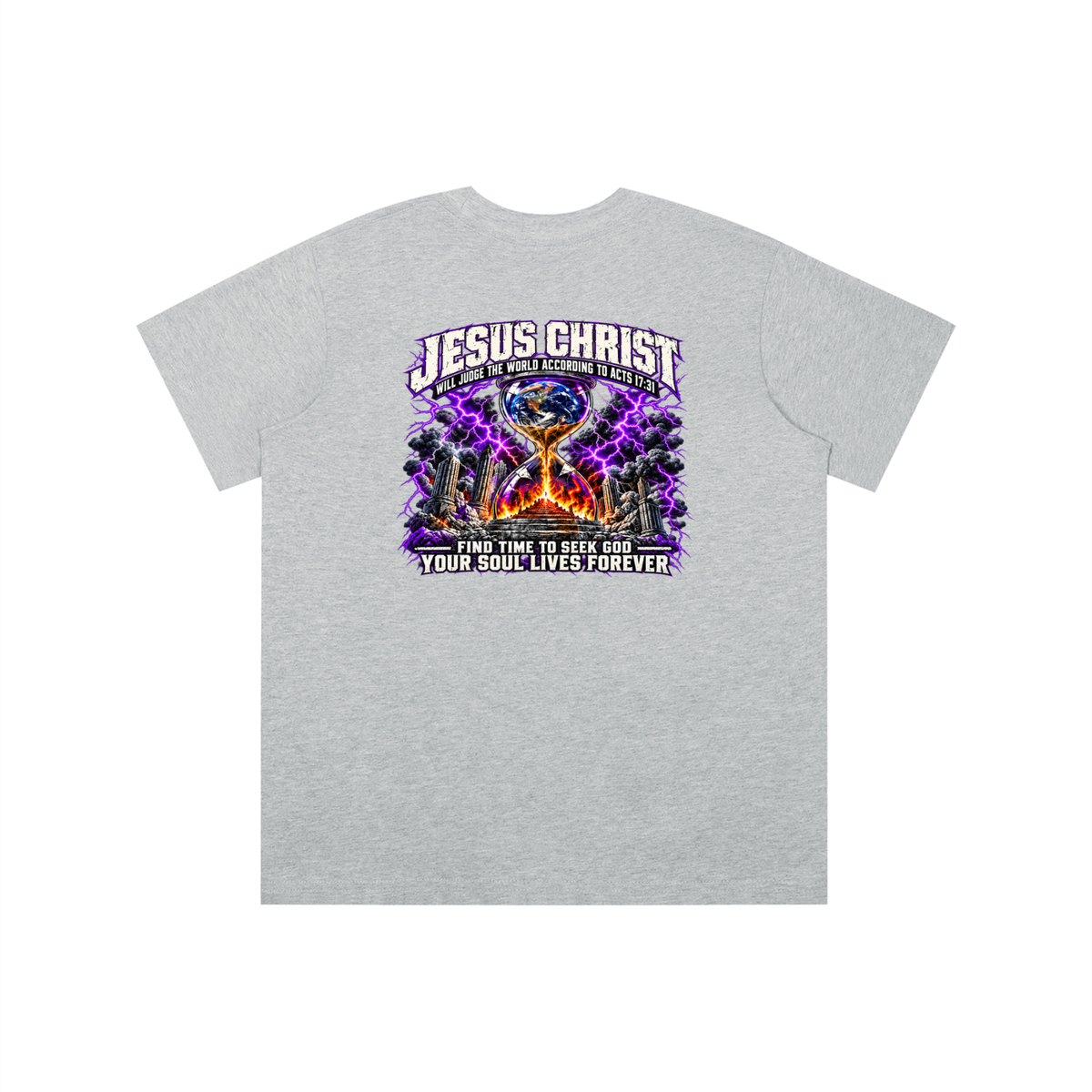 THE STRUGGLE IS REAL BUT SO IS JESUS - INSPIRED BY 1 PETER 5:10 - youth T-shirt
