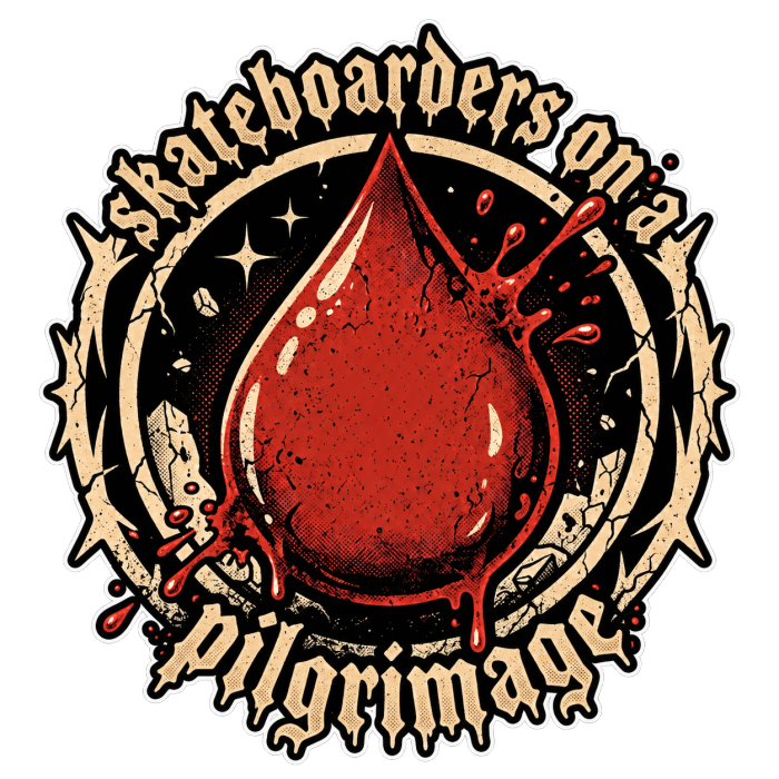 skateboarders on a pilgrimage T-Shirt