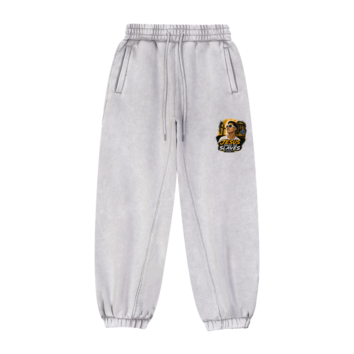 Jesus freed the slaves Sweatpants