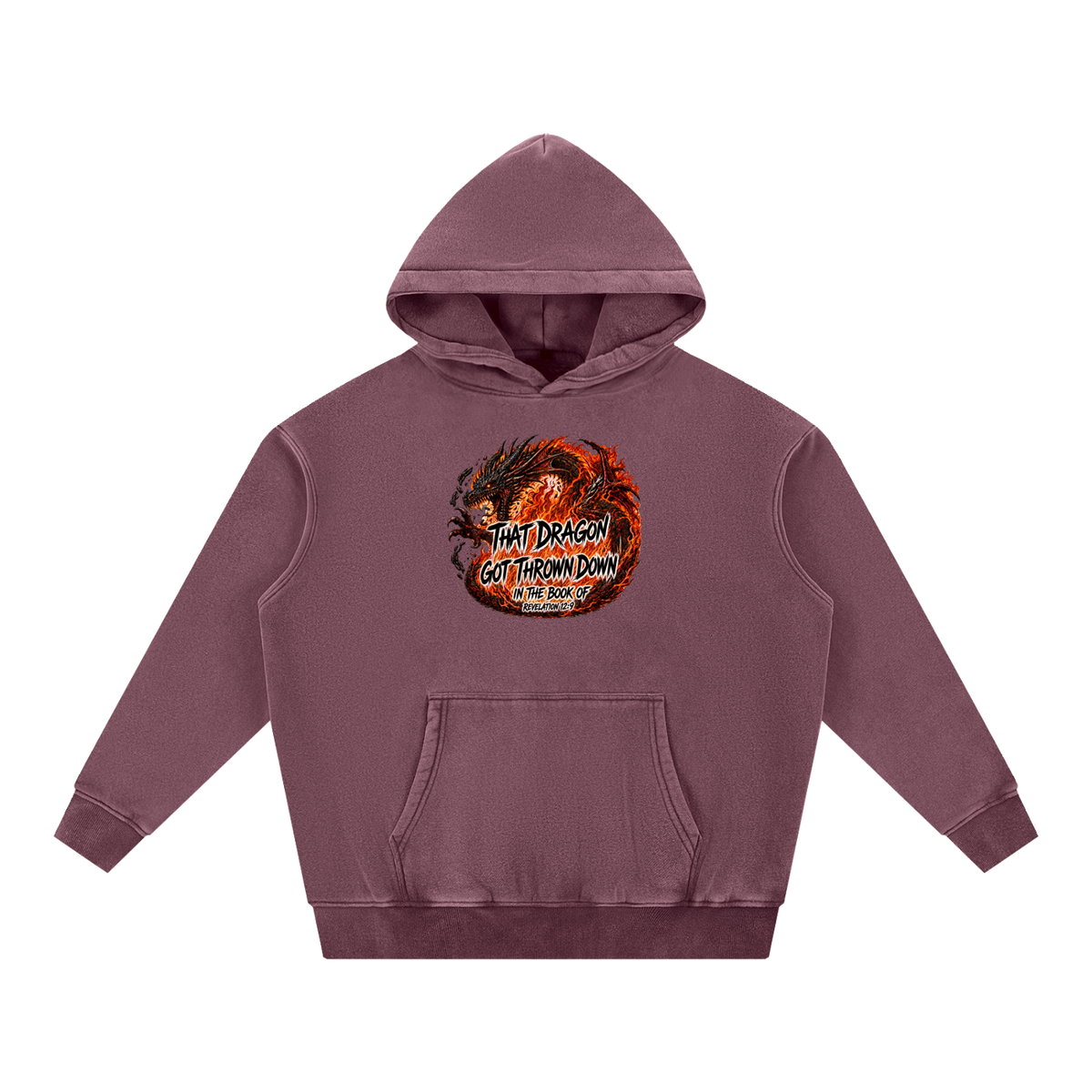 THAT DRAGON GOT THROWN DOWN IN THE BOOK OF REVELATION 12:9 Hoodie