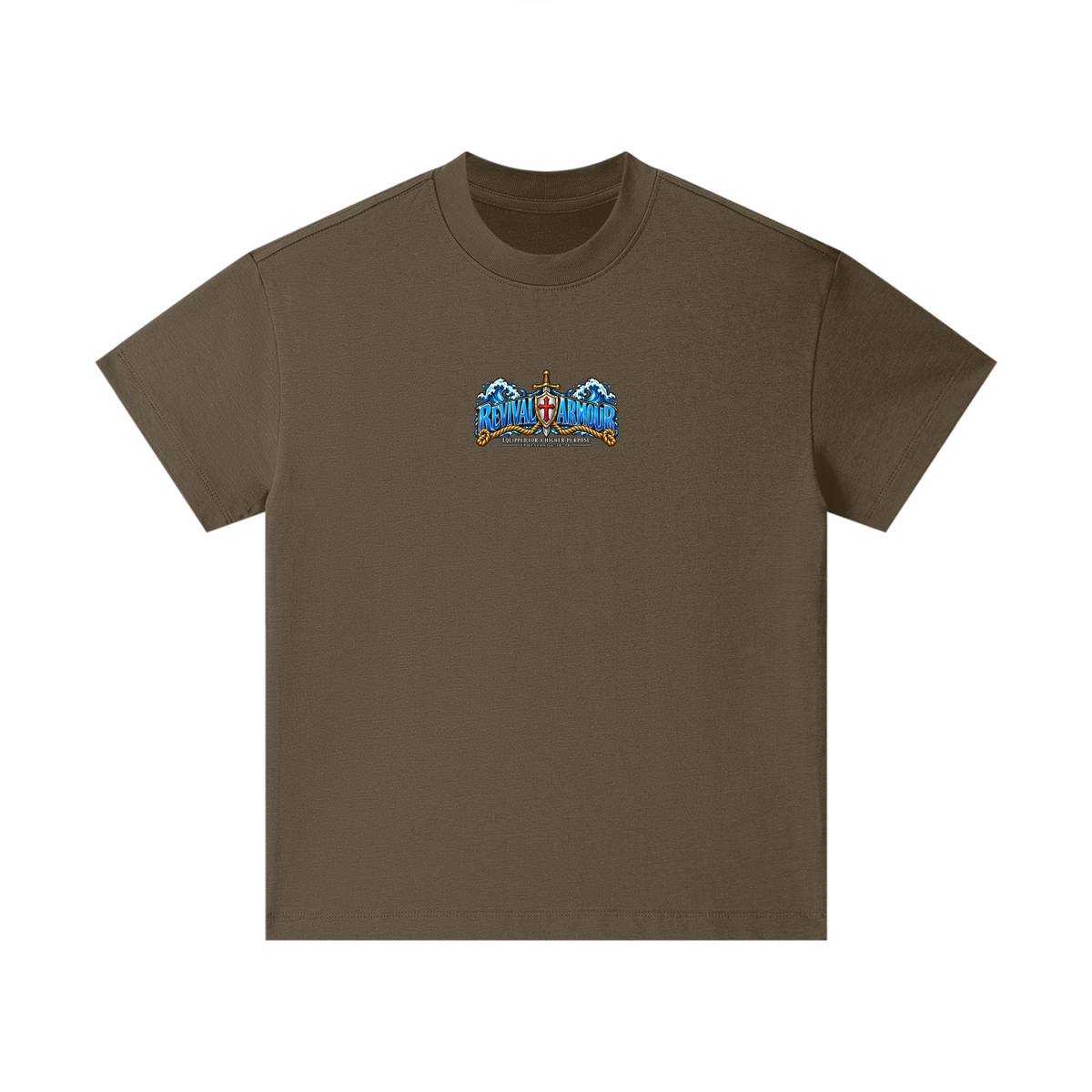 REVIVAL ARMOUR -EQUIPPED FOR A HIGHER PURPOSE- -EPHESIANS 6:10-18- Kids T-Shirt