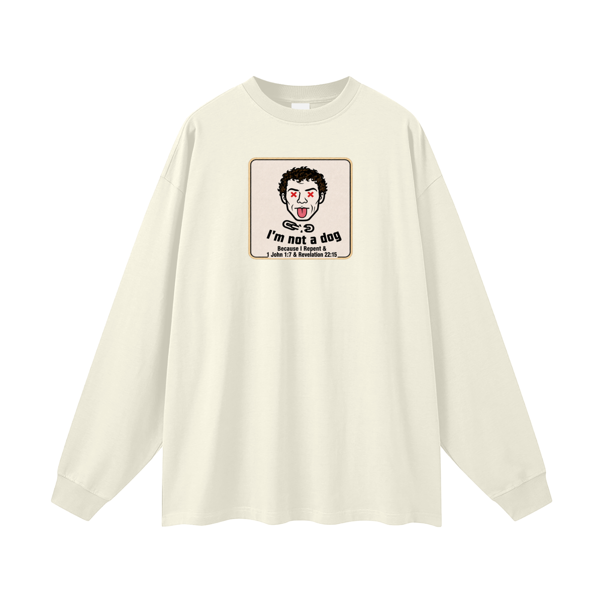 Oversized Unisex Long Sleeve T-Shirt
