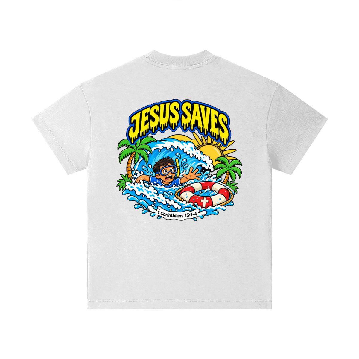 Jesus Saves Kids T-Shirt