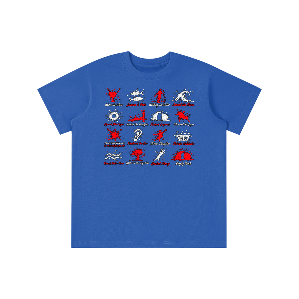 cast out demons on Michaeljphelps.Net youth T-shirt