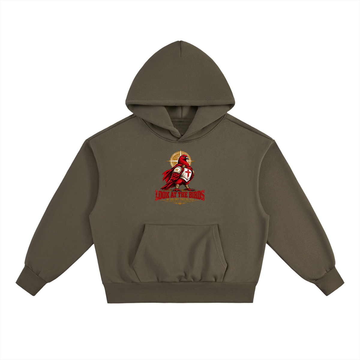 LOOK AT THE BIRDS IN THE SKY THEY'RE FED INSPIRED BY MATTHEW 6:26 Hoodie