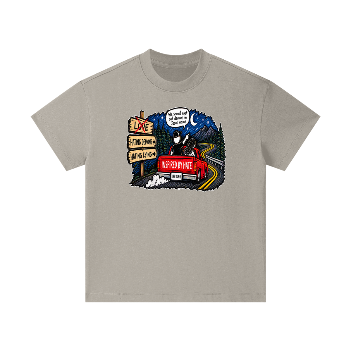 INSPIRED BY HATE Kids T-Shirt