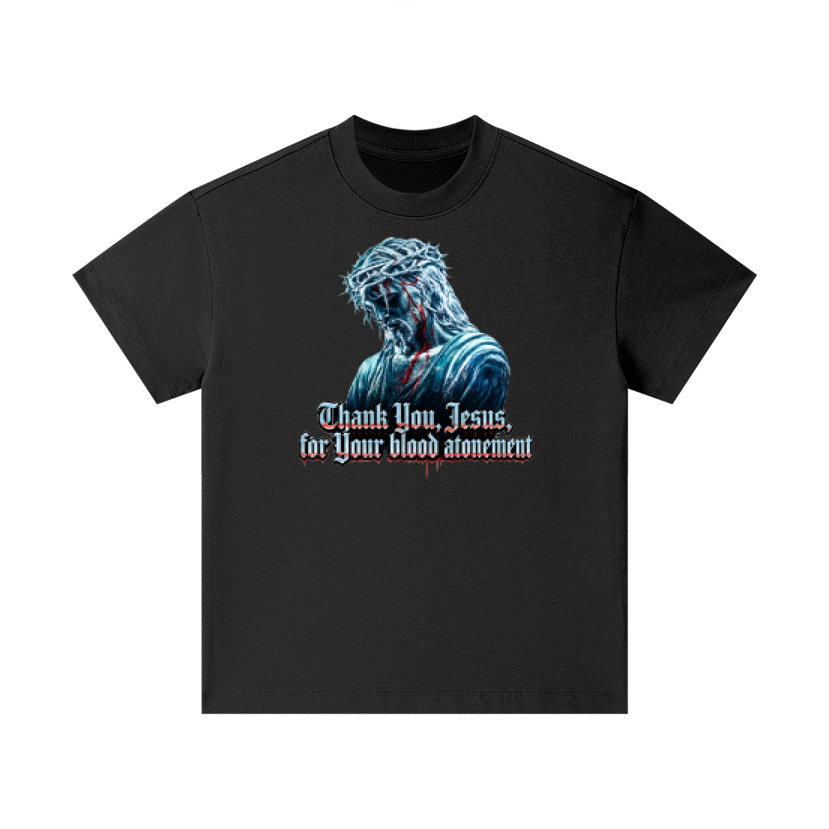 Thank you Jesus for your blood atonement Kids T-Shirt
